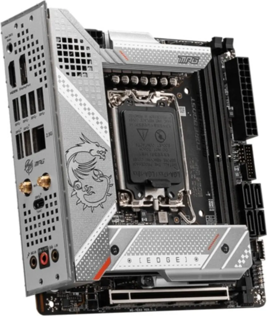 MSI MPG Z790I EDGE WIFI Carte Mère Z790 Anti-Surchauffe pour Boîtier ITX - 5