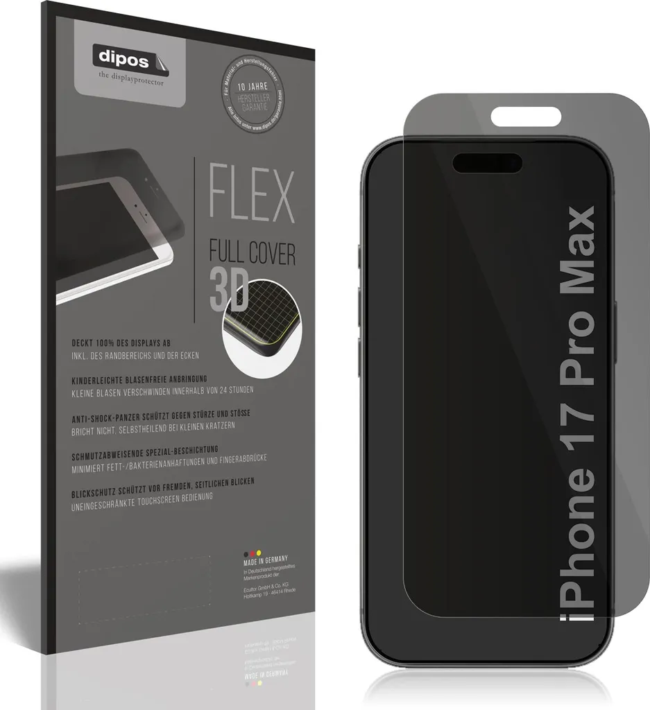 Recensione Pellicola Privacy iPhone 17 Pro Max: Antiurto Reale 9H