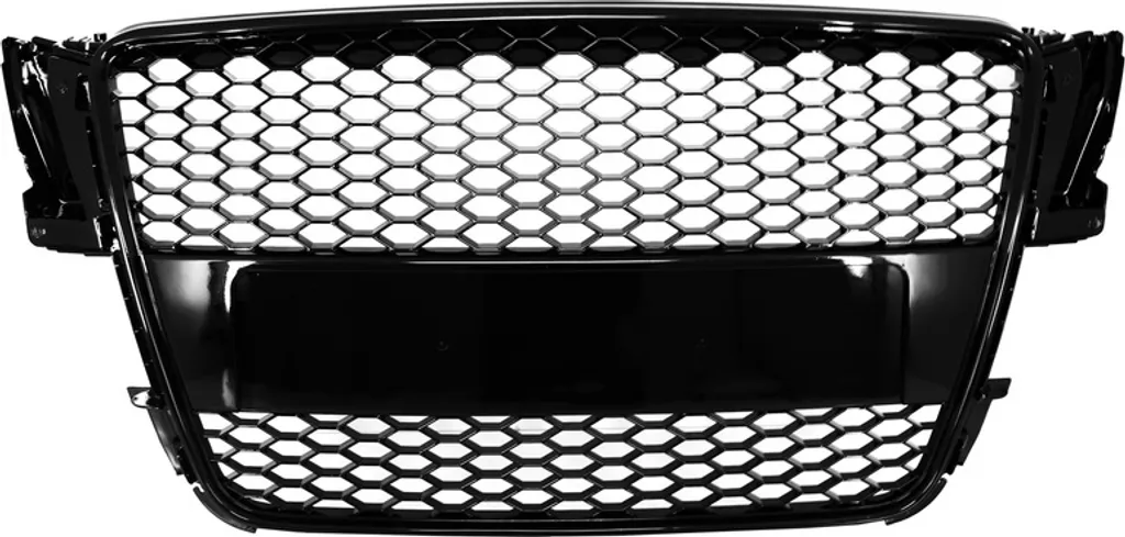 Grille de calandre pour Audi A5 8T 2007-2011 look RS design piano noir