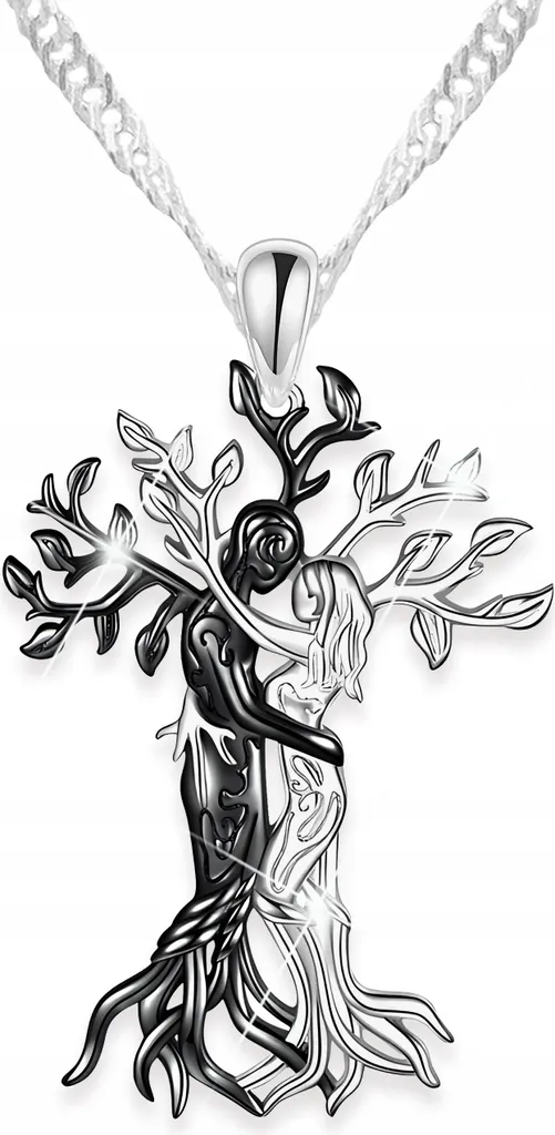 Collana Abbraccio Eterno Argento 925: Un Regalo dal Cuore Ti Amo