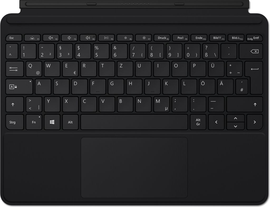 Microsoft Surface Go Type Cover Colors N Black DE/AT Produktbild 