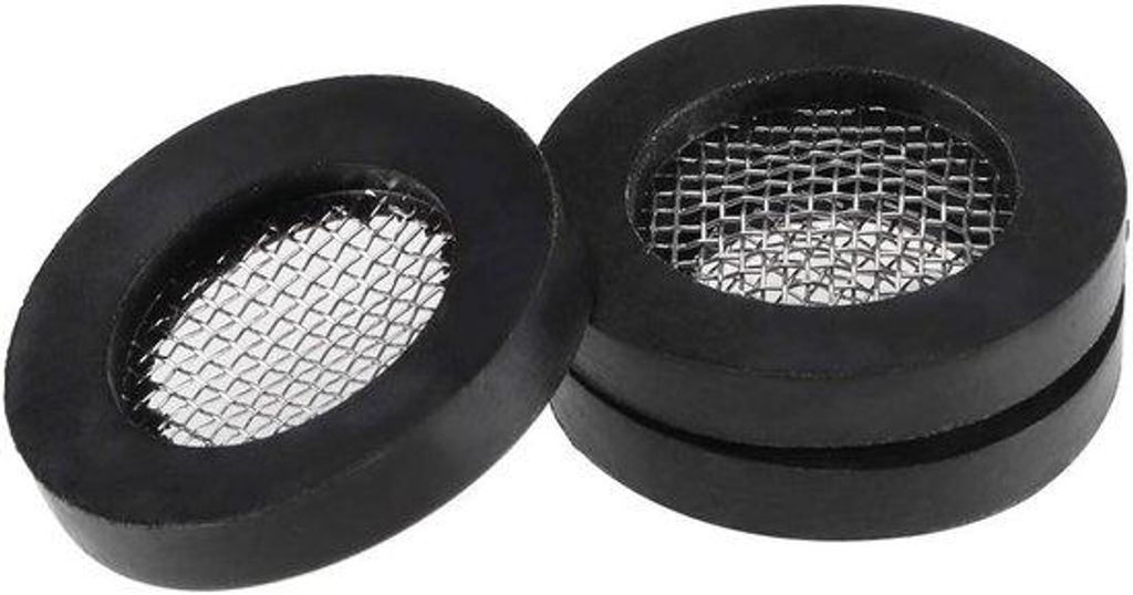 Dichtungssatz 3-teilig 19mm Durchmesser Edelstahlfilter 3mm dick