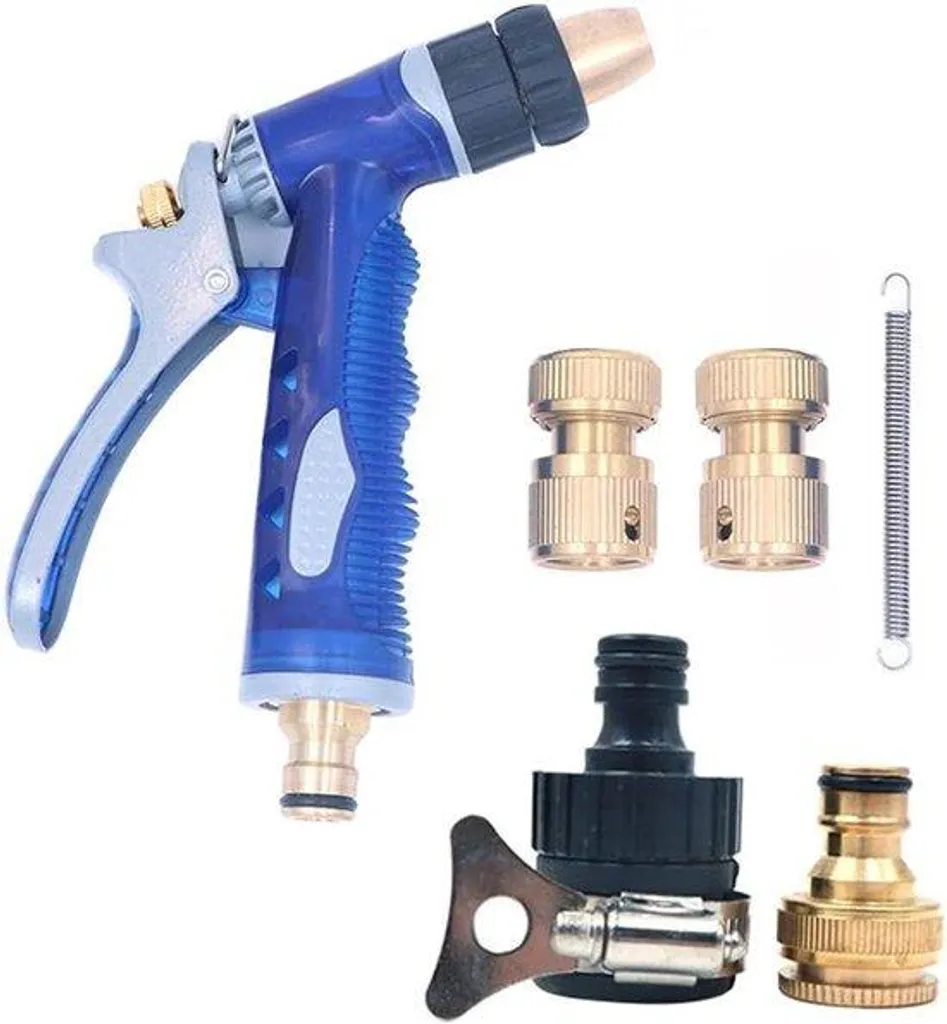 Pistolet haute pression avec 4 buses pour remplacer une lance défectueuse