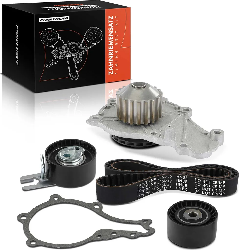 Kit Distribution Renforcé Frankberg + Pompe à Eau pour Citroën C4 et C5