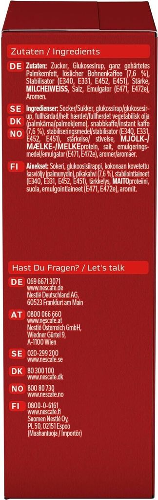 Nescafé 3in1 Sticks, Instantkaffee mit Creamer und Zucker, Produktbild 3