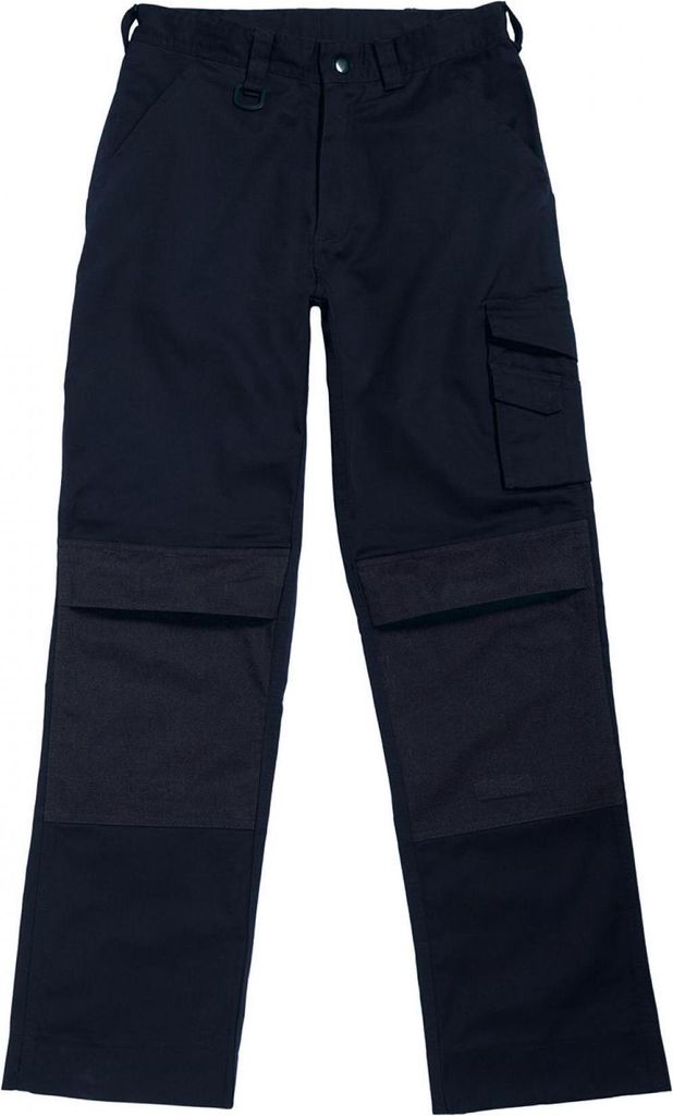B&C Pro Collection BUC50 | Basic Workwear Trousers Einschubtaschen für Kniepolster - Farbe: Navy - Größe: 46"