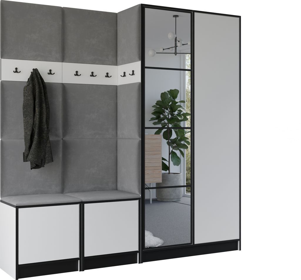 KIER FURNITURE Kleiderschrank EDEN, Schlafzimmer Schrank, Produktbild 
