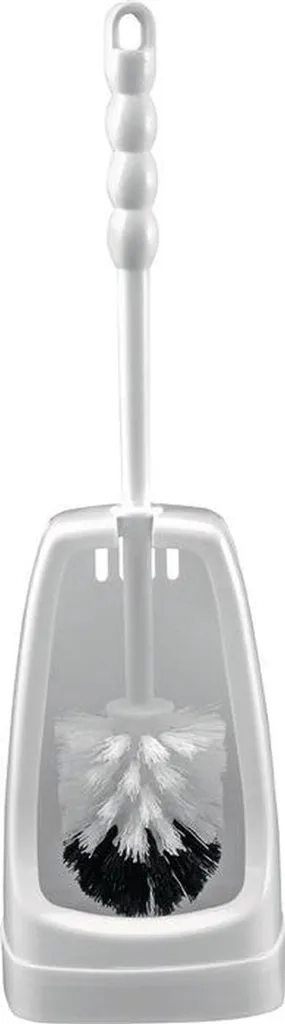 Garniture WC blanche Sorex 51405 brosse plastique haute résistance