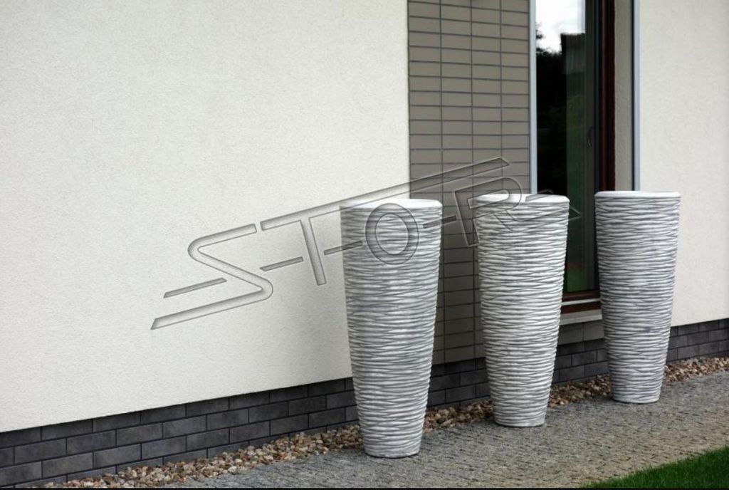 Blumenkübel Pflanz Kübel Dekoration Figur Blumentöpfe Garten Vasen Gefäss 204075