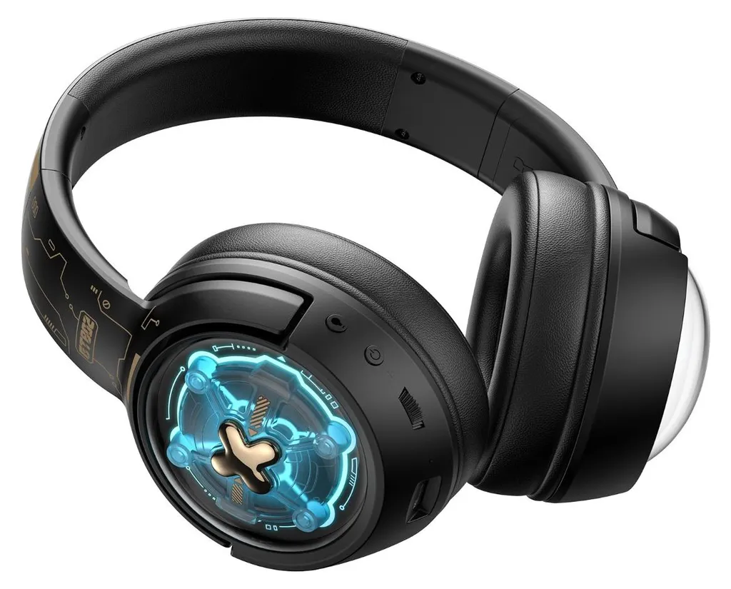 Casque Audio Gamer avec Micro 17cm - Écouteurs Tri-Mode GT802 ABS Noir - 8