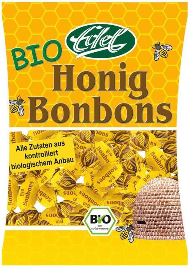 Edel  Honig Bonbons fein gefüllt und einzeln gewickelt 75g Produktbild 