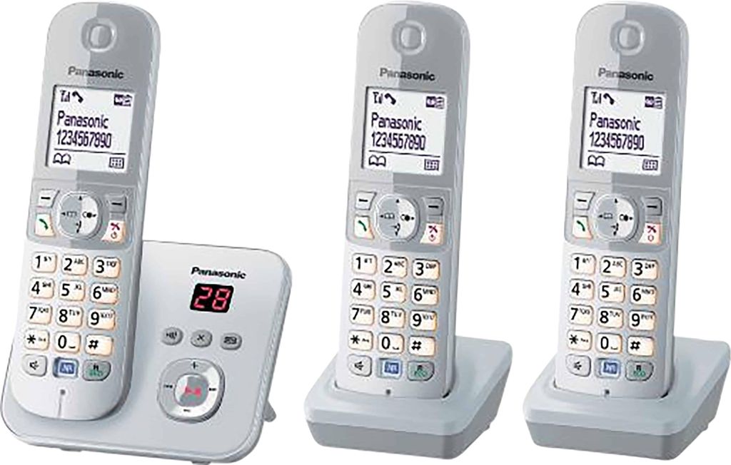 Panasonic KX-TG6823 - Bezdrôtový telefón - záznamník s Obrázok produktu 