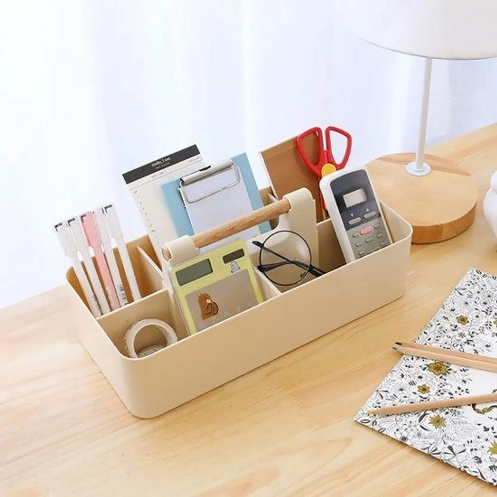 Organisateur de Salle de Bain Multiusage avec 5 Casiers de Tri Lot x3