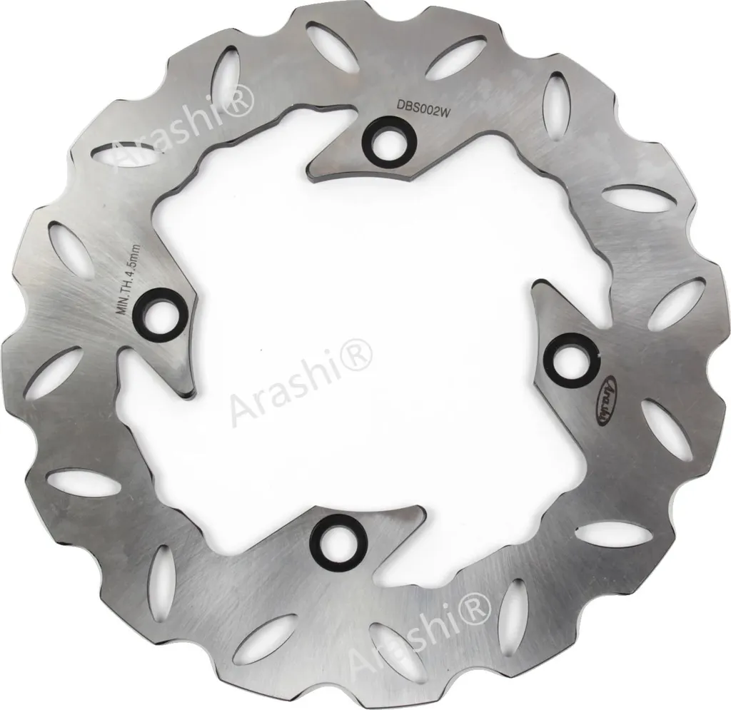 Disque de frein anti-vibration en inox usiné CNC pour arbre moteur