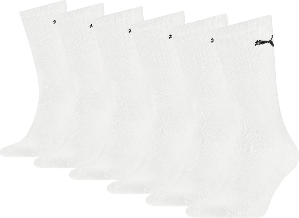 6er Pack PUMA Sport Cush Crew Sportsocken white 39-42 Produktbild 