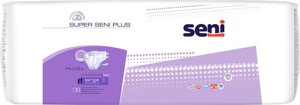 A package of adult diapers.