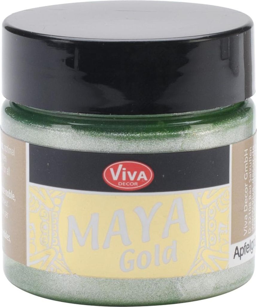 ViVA DECOR Maya Gold 45 ml apfelgrün