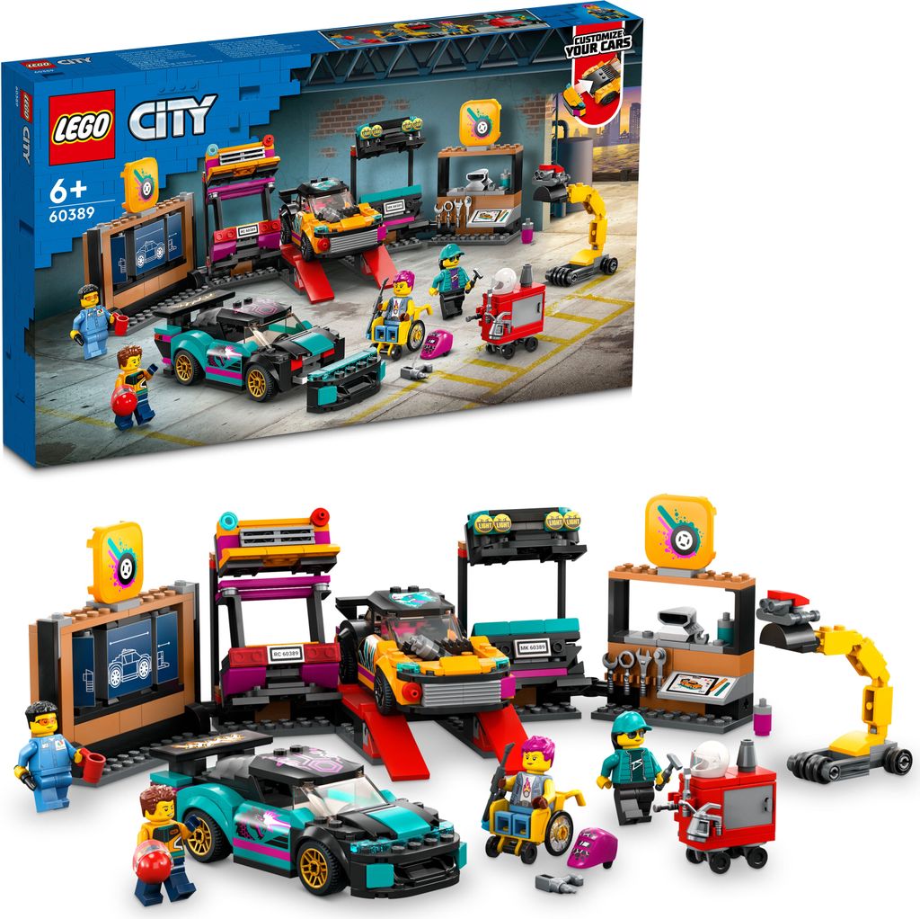 LEGO 60389 Městská autodílna, mechanická dílna s Obrázek produktu 