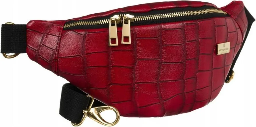 Sacoche Peterson rovicky209920 Multi-Poches avec Finitions en Cuir