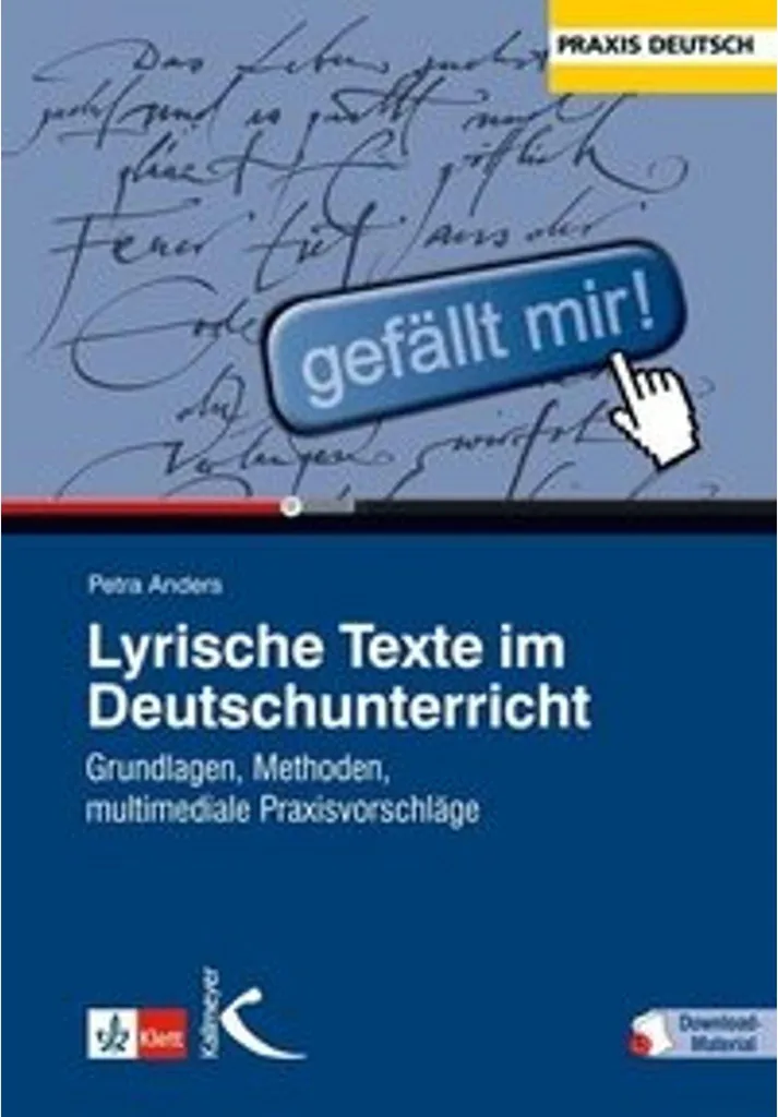 Livre de Pédagogie Allemande Lyrische Texte im Deutschunterricht Broché