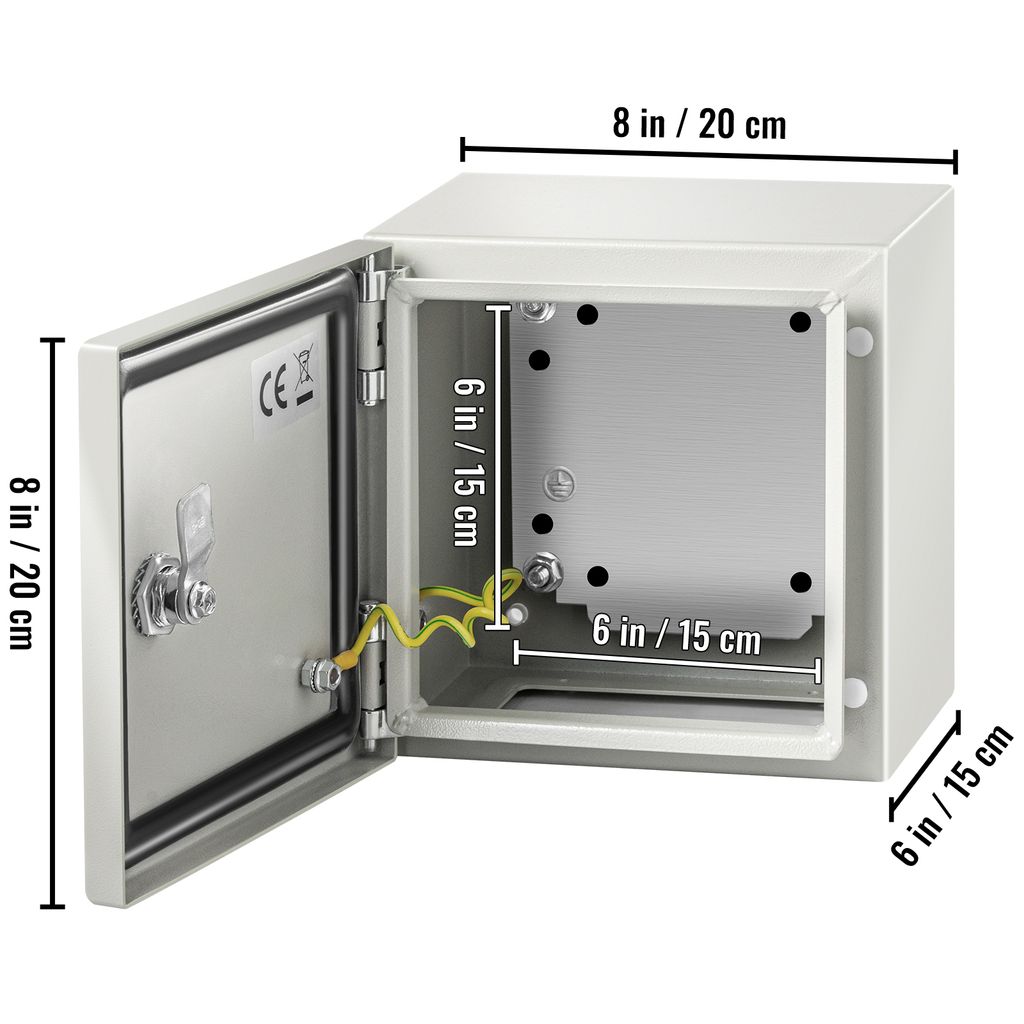 VEVOR NEMA-Stahlgehäuse, 8 x 8 x 6\\'\\' NEMA | Kaufland.de