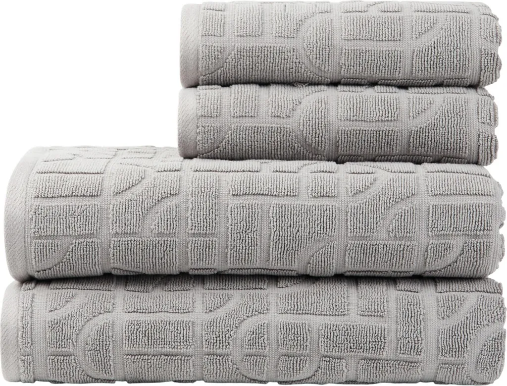 Vinga Verso Set de 4 serviettes en coton bio XD473 - Coloris Gris