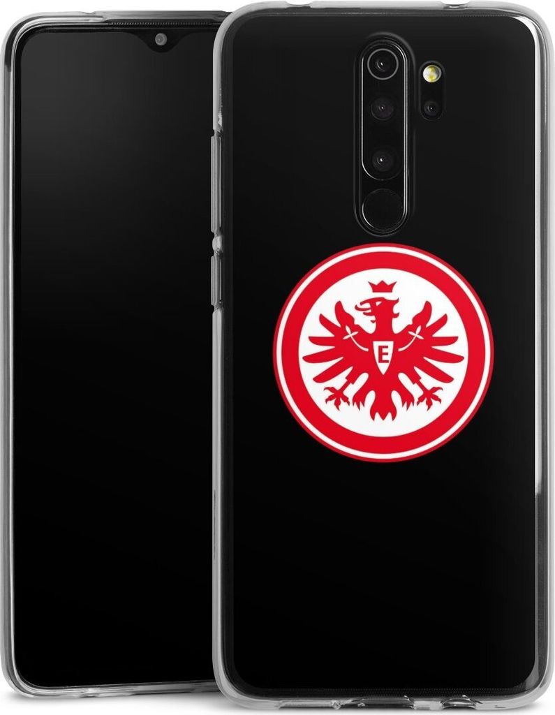 DeinDesign Handyhülle für Xiaomi Redmi Note 8 Pro Silikon Hülle Case Smartphone Schutzhülle Adler Eintracht Frankfurt SGE