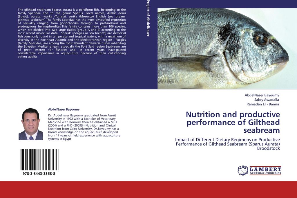 Nutrition and productive performance of Gilthead seabream