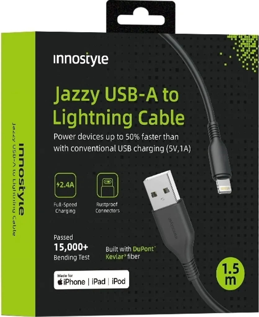 Cavo iPhone 2 Metri Innostyle Jazzy - Resistente ai Bambini e MFi