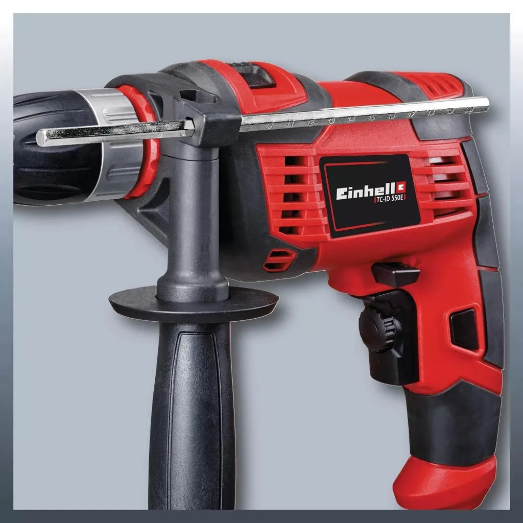 Perceuse à percussion Einhell TC-ID 550 E 550W - Mandrin 13mm 4258621 - 4