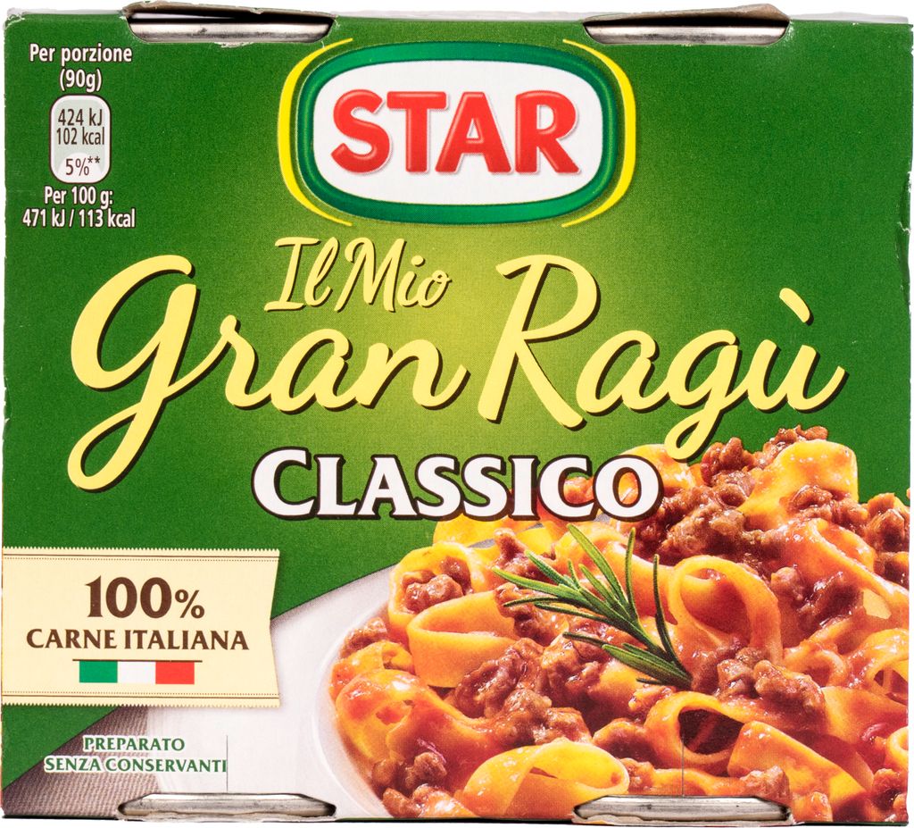 Star Gran Ragu Classico 2 x 180g Produktbild 