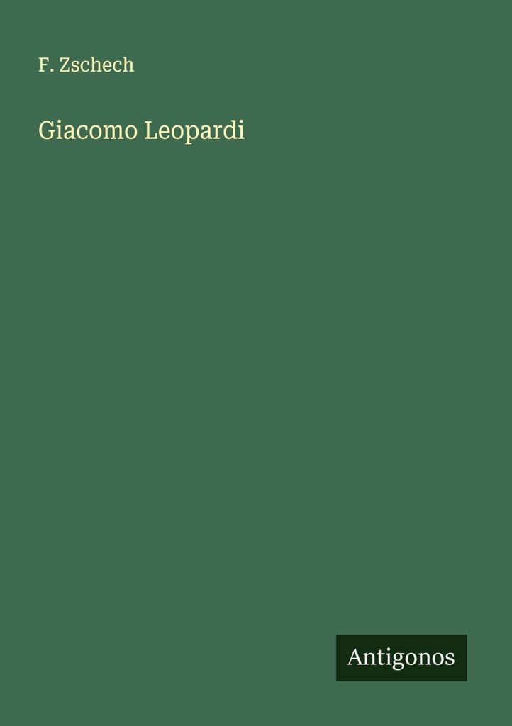 Giacomo Leopardi