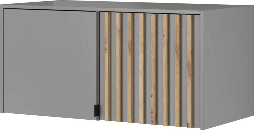 Rangement supplémentaire pour armoire NELLY Minio à lamelles chêne gris