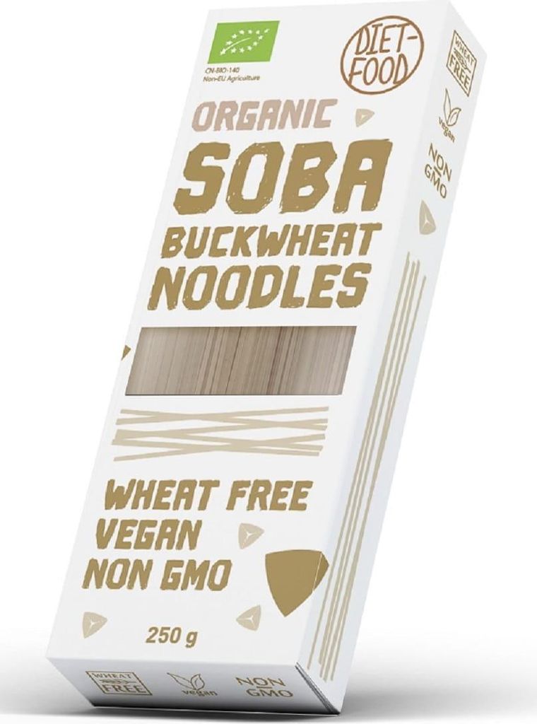 MAKARON (GRYCZANY) NOODLE SOBA BIO 250 g - DIET-FOOD