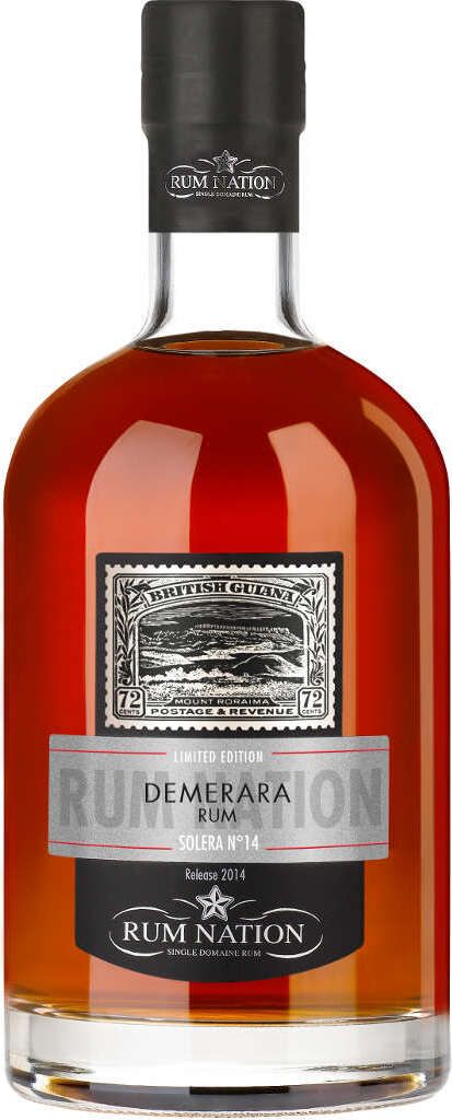 Rum Nation Demerara Solera No. 14 700ml 40% Vol.