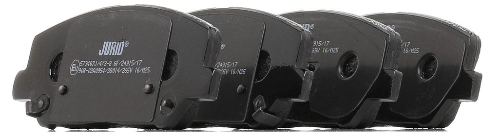 JURID Bremsbeläge Satz Vorne für HYUNDAI i30 (GD) 573407J