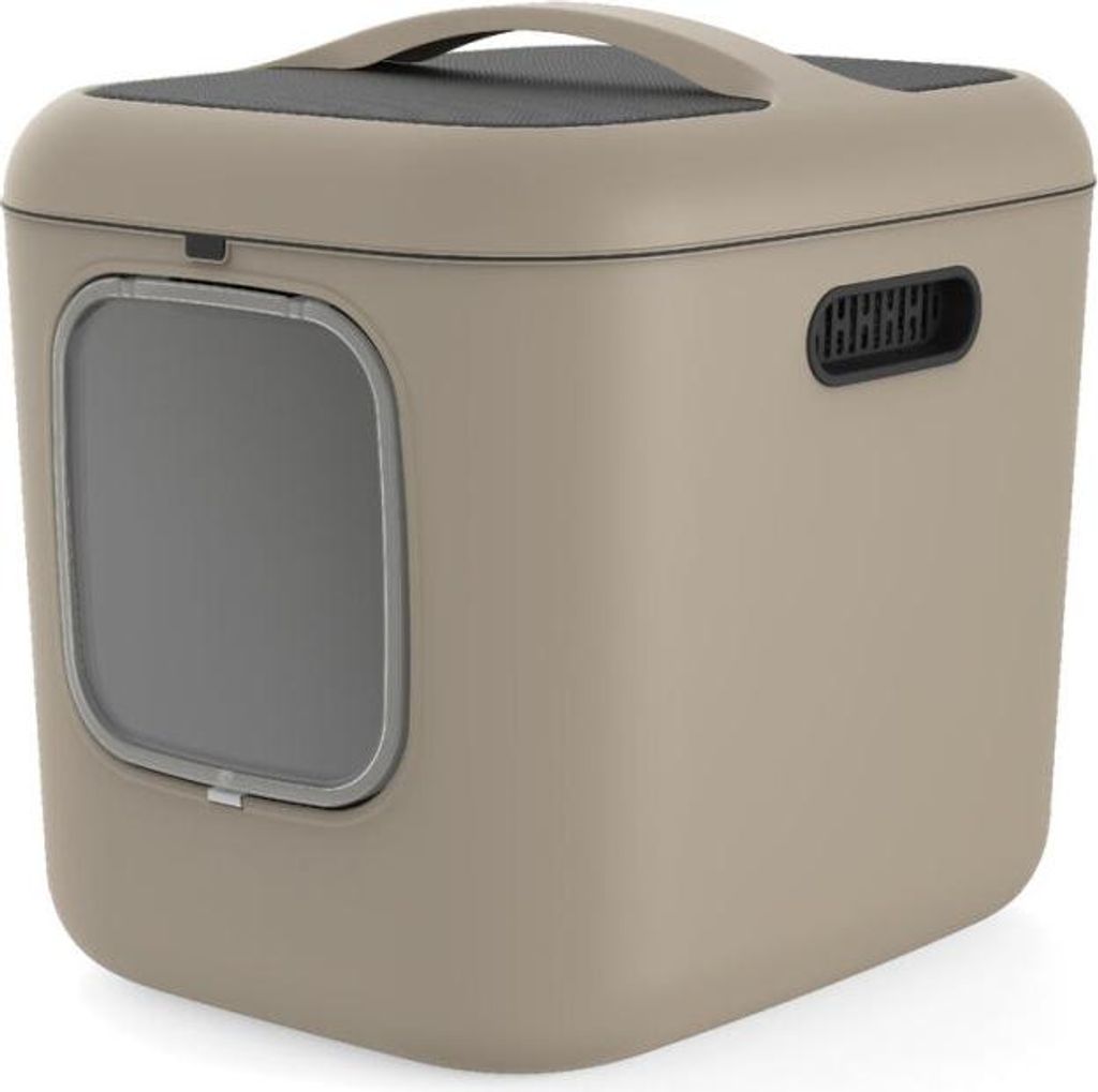 Katzentoilette Rotho My Pet Biala XL Braun Wiederverwerteter Kunststoff