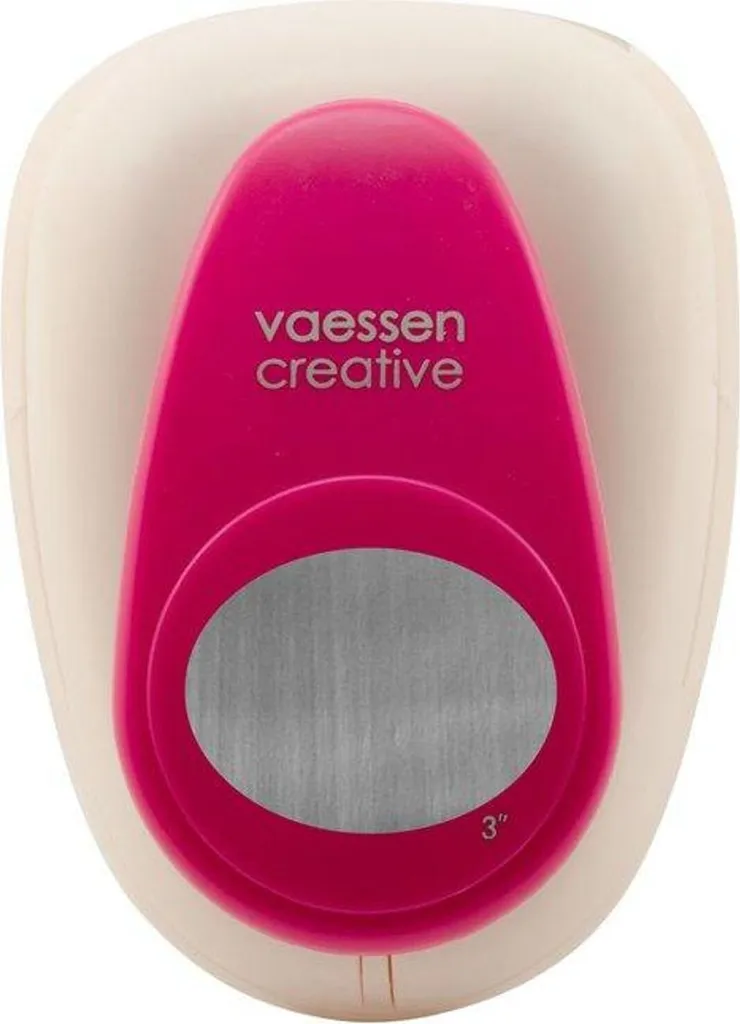 Vaessen Creative Perforatrice Motif Ovale 55x77mm pour Loisirs Créatifs