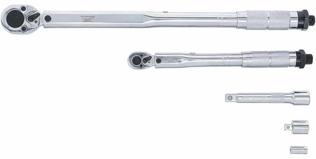 Clé Dynamométrique D-Work Pro 53cm - Acier Haute Précision, Coffret - 2