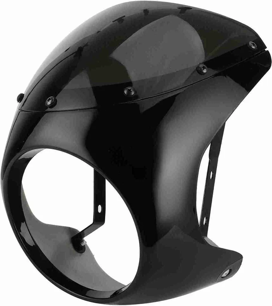 Protection phare moto 7 pouces saute-vent universel pour trajet et route
