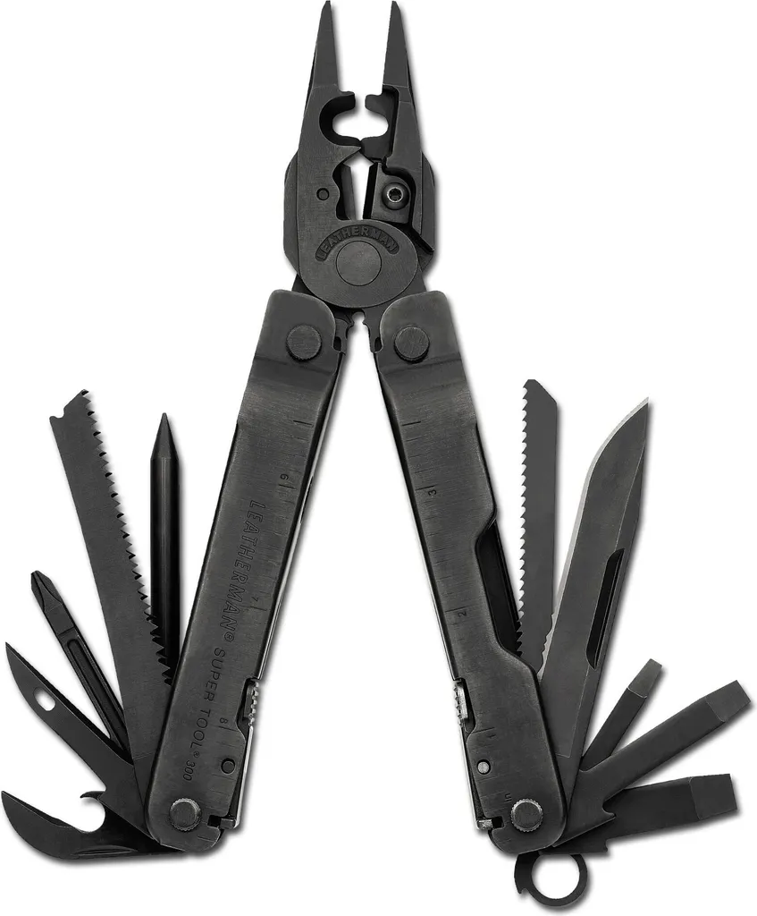 Leatherman Super Tool 300 EOD : l'Outil de Survie Noir Anti-Corrosion
