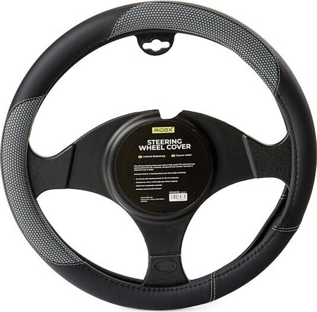 RIDEX 4791A0162 Lenkradbezug Polyurethan Ø37-39cm Produktbild 