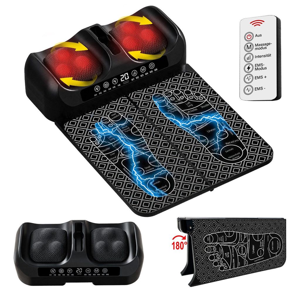 EMS Shiatsu Fußmassagegerät Durchblutungsstimulator Produktbild 