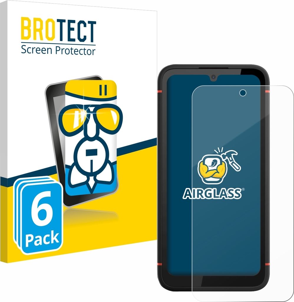 6x BROTECT Schutzglas für Gigaset GX4 / GX4 Pro Schutzfolie Produktbild 
