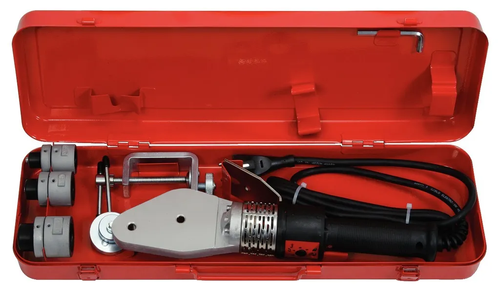 Kit soudeuse polyfuseuse 850W haute performance KS Tools - 6 embouts