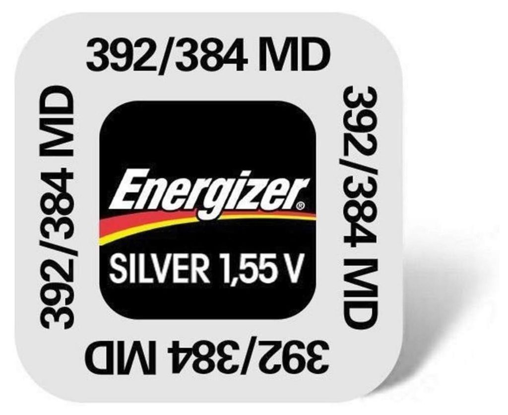 Energizer 384/392, Einwegbatterie, Siler-Oxid (S), 1,55 V, Produktbild 