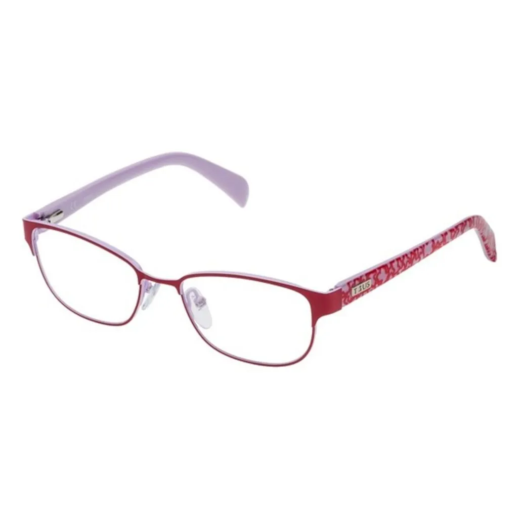 Tous S0350801 Montatura Occhiali da Vista Bambini Rossa 49mm Unisex