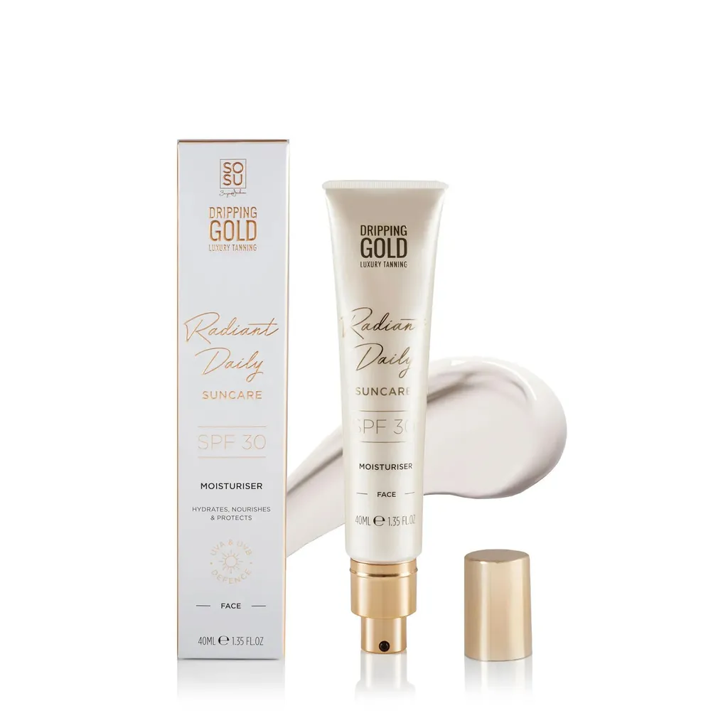 Crème Éclatante SPF 30 Dripping Gold - Formule Vegan Haute Protection