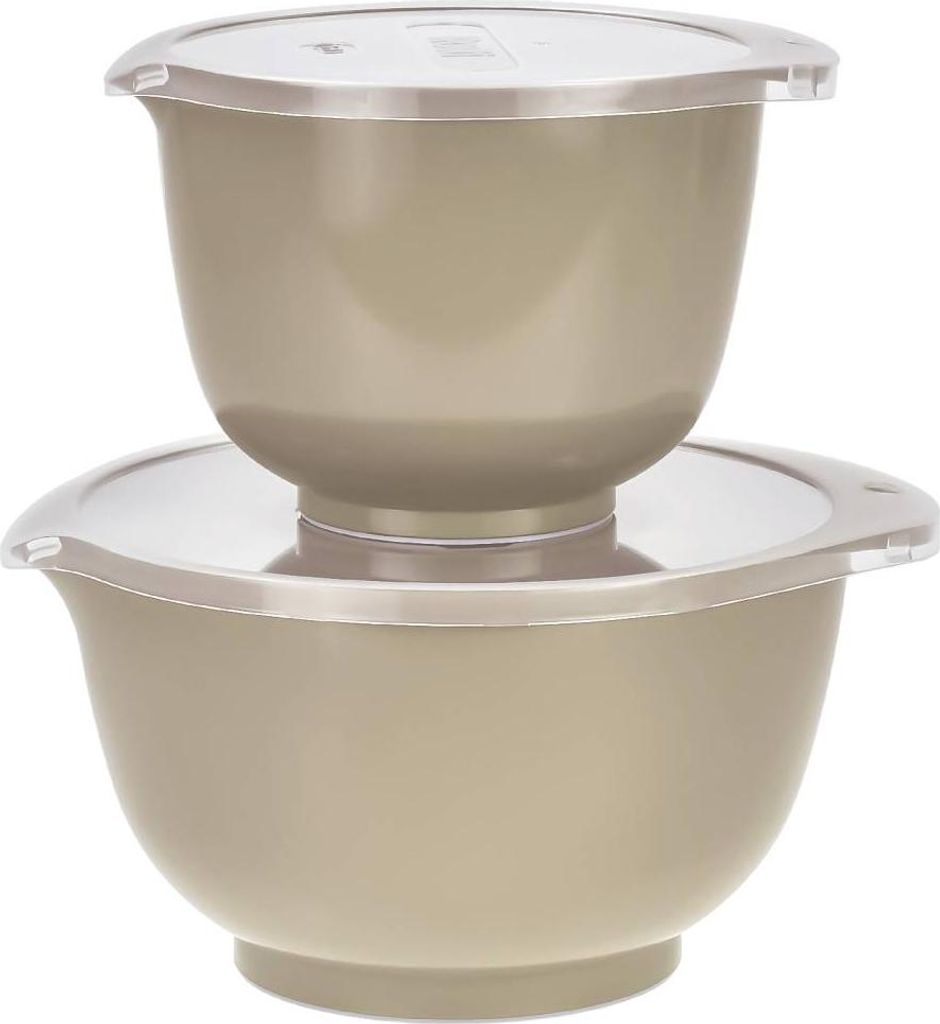 Rosti Schüssel-Set Margrethe New 4-tlg., Durostima, Humus, 1.5 + 3 L, 29936