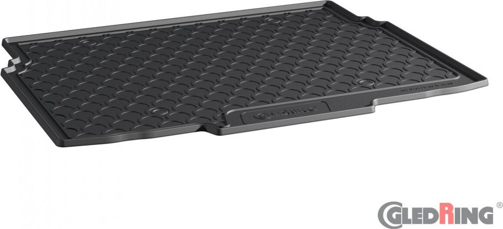 Gledring Laderaum-/ Kofferraumwanne Matte Gummi für OPEL Crossland X (P17) für VAUXHALL Crossland X (P17)